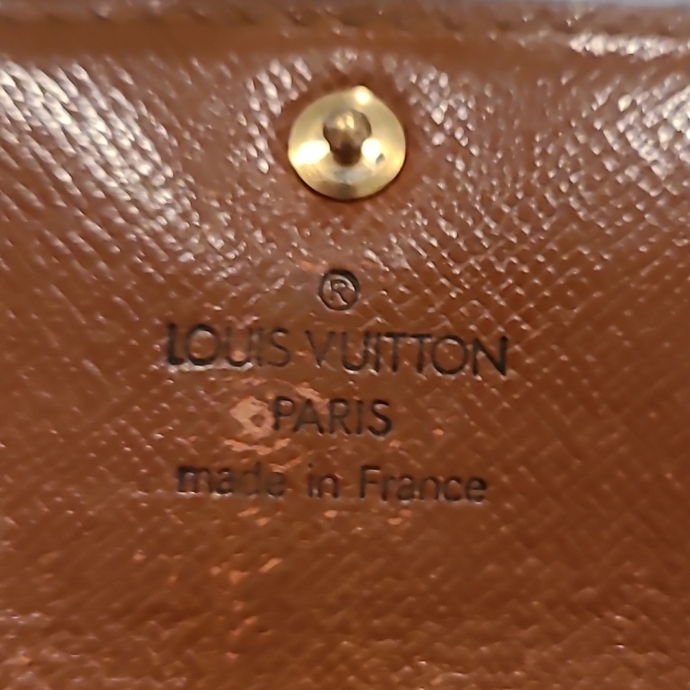 Louis Vuitton Monogram Brown Sarah Wallet - Picture 7 of 16